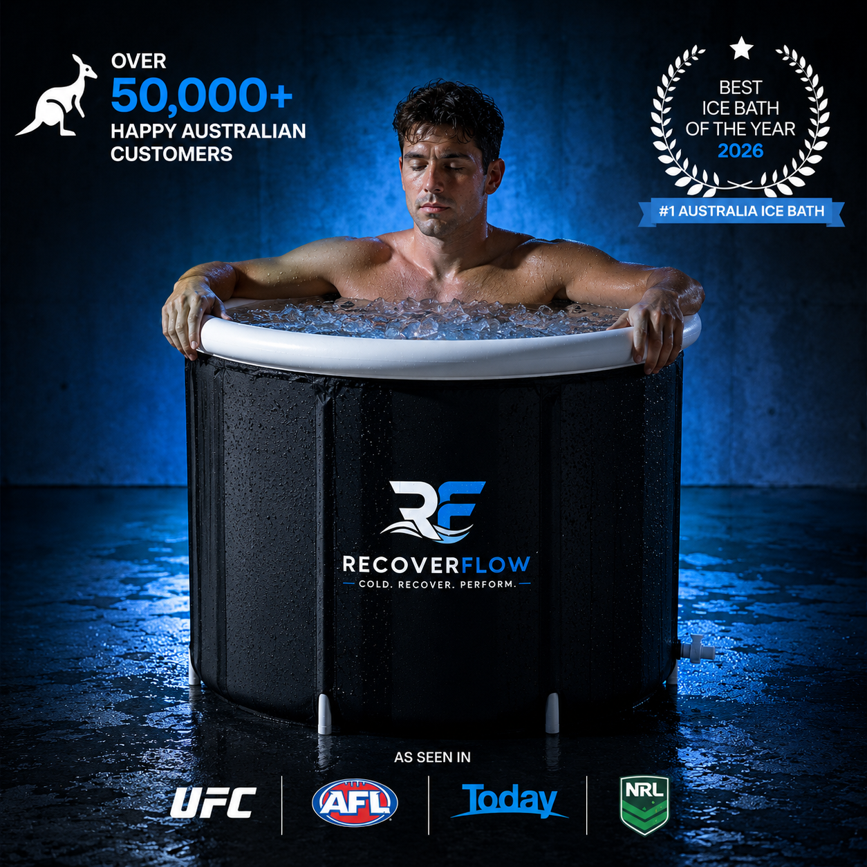Recoverflow™ Portable Ice Bath